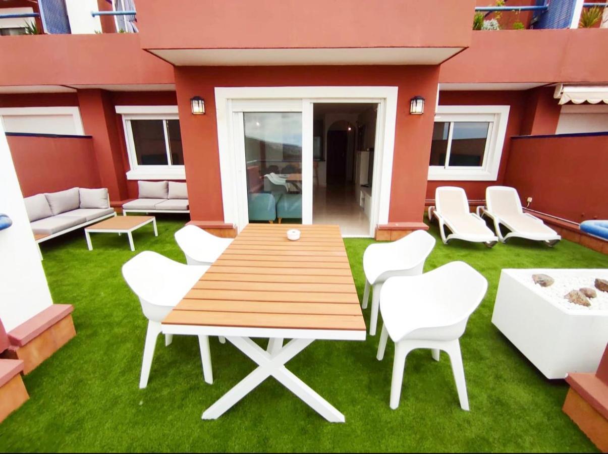 Wonderful View, Huge Terrace Solarium, Private Parking Apartman Costa Adeje  Kültér fotó